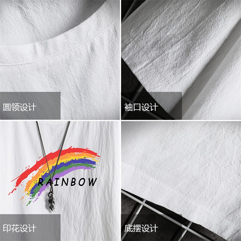 TY35064-P55透气亚t恤套装男大码短裤男装搭配一套网格挂拍,男装T恤,电商A040A