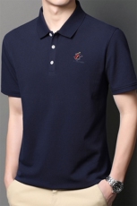 短袖体恤衫男装夏季新品男士商务休闲中年polo衫时尚潮流百搭上衣，男装T恤，电商B212（原钱塘6029）