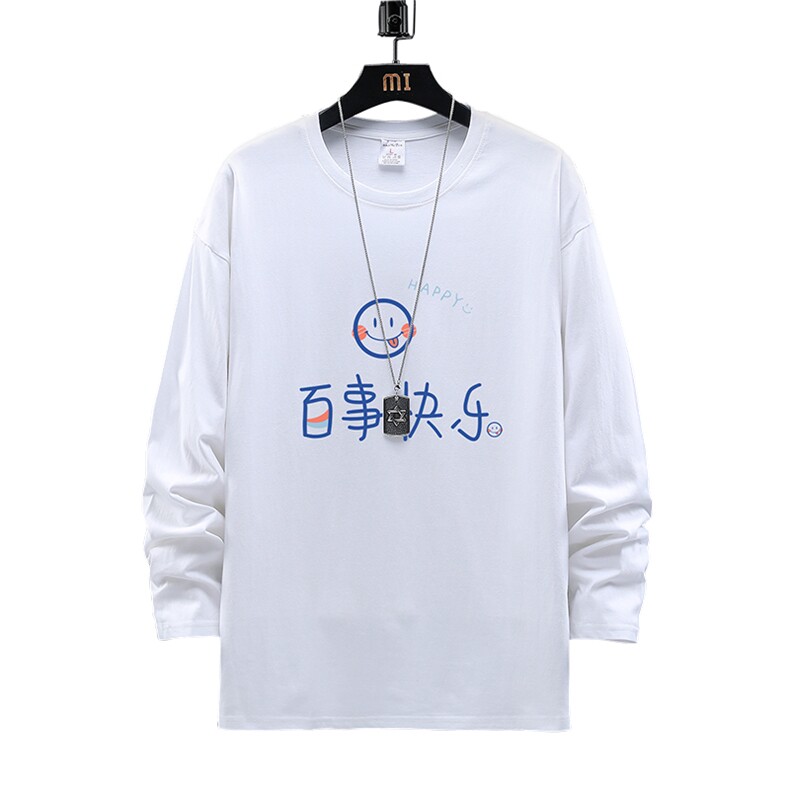 TX3183-P25纯长袖t恤男大码圆领打底衫体恤展架,男装T恤,电商A040A