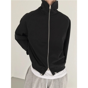 男秋季宽松男士夹克外套简约休闲上衣WY8812-P45图片