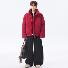 支持二开冬装加棉加厚立领棉服男女棉衣外套光板面包服M816-P70，男装棉衣，电商A441