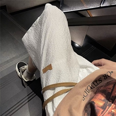 男春夏新款青少年时尚休闲裤冰丝皱DK5515P25，男装休闲裤，星座1116-2