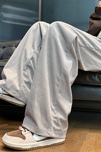 8XL-M 秋款特大码胖子运动裤灯芯绒卫裤男9028P45控58图片