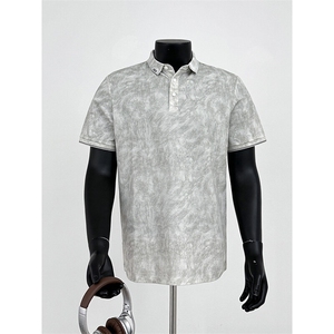 25夏新款男高品质刺绣翻领polo短袖T假模风705-1-T001-P58无差价图片