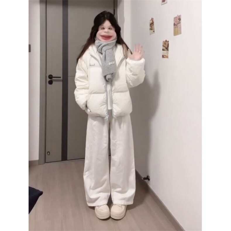 1506-1/M78221/P89连帽条纹面包服女冬季新款百搭宽松学生棉服,男装棉衣,星座1506-1
