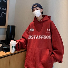 抖音直播得物高品质麂皮绒宽松男连帽卫衣外套W7023P55控79，女装短外套，电商C408(原B339-1)