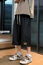 冰丝七分裤男大码速干短裤男五分裤酒店风风格QK72350-P25，男装休闲裤，电商A040