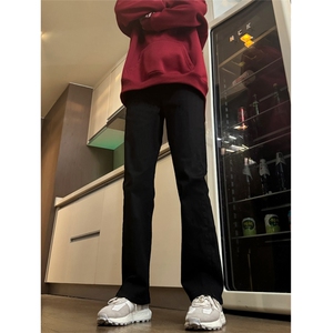 主推货足 渐变修身大码直筒微喇毛边牛仔裤 K860-K861-K866-P50图片