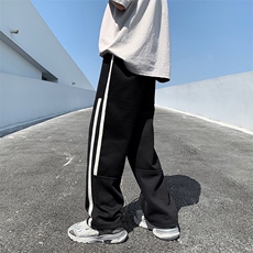 潮流休闲裤男士百搭抽绳卫裤长裤子百搭男K0338-P35，男装休闲裤，星座308B-1