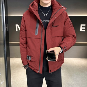 冬季新款羽绒服男装加厚高端美式工装轻薄冲锋衣外套,男装羽绒服,星座414（原B263）,深圳市南山区缘本命年服饰店