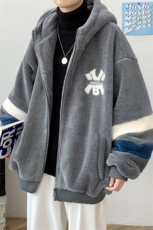 冬装加绒加厚棉衣青少年保暖绒里羊羔绒外套男士918-P110控价158，男装棉衣，电商A441-1