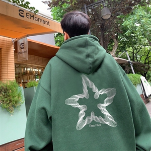 ！连帽圆领卫衣男装港风帽衫男 LM174-P35图片