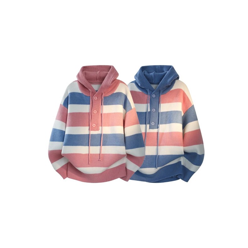 1303B-MY842-P45特P秋冬美式重磅慵懒休闲连帽毛衣内搭针织衫，男装针织衫/毛衣，星座1303B