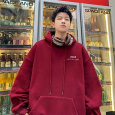 ！连帽圆领卫衣男装港风帽衫男LM142-P35，男装卫衣，电商B367