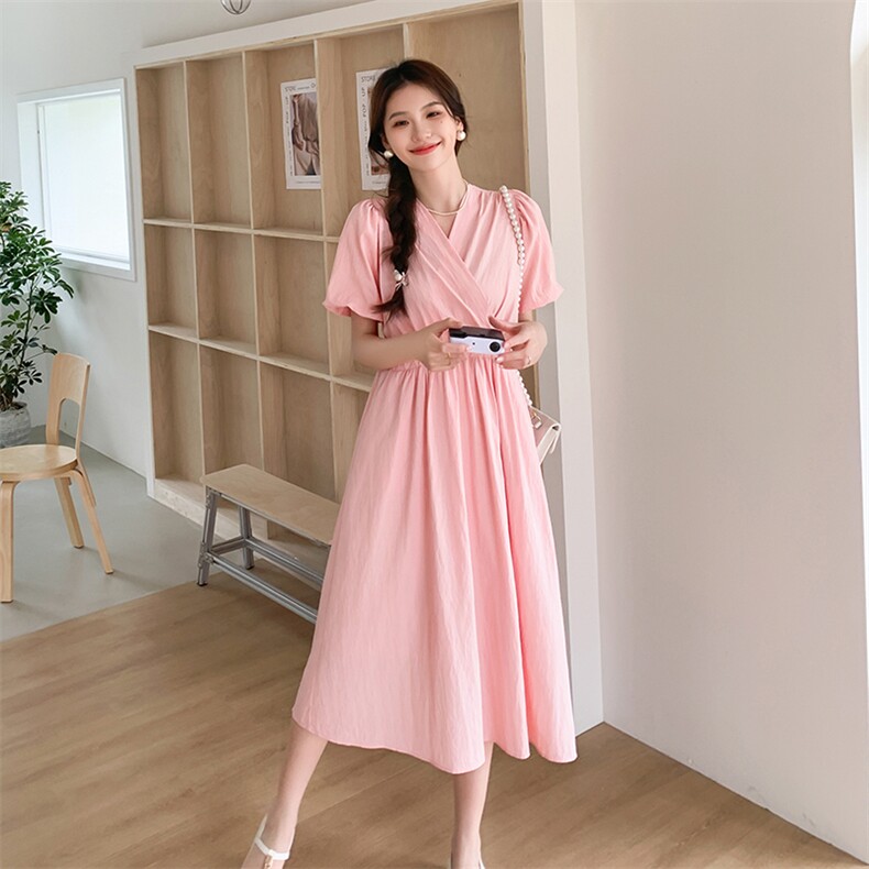 新款，粉色连衣裙ZB081-4723-P120-K178,女装连衣裙,浙宝276（原081）