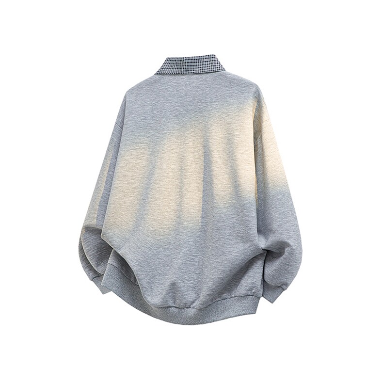 现货WY10145-特P48加绒P55秋冬设计感宽松大码卫衣男上衣外套,女装短外套,电商A059
