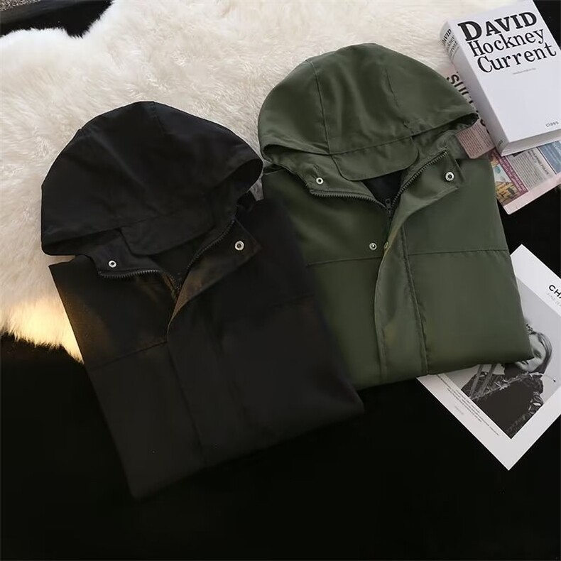 青春流行男春季防水冲锋衣文艺潮外套LS72P65,男装夹克,星座1116-2