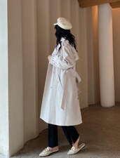 香丽迪秋装新款长款风衣，女装风衣，香丽迪1