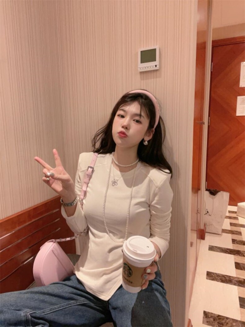 超好看打底长袖系列，其它，唇蔻