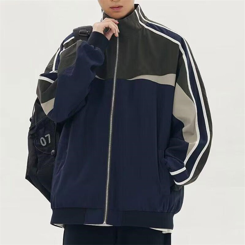 运动套装春秋季男士防水夹克外套休闲帅气搭配宽松外套J801，男装夹克，星座1116A（原606A-3）