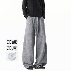 B258-K9928加绒P45控98抖音品质卫裤65%棉35%聚酯纤维