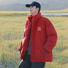 现货抖音得物可供视频冬季三防加厚羽绒棉衣外套面包棉服81151，男装棉衣，电商A486