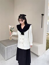 娃娃领外套，其它，棠秋纤