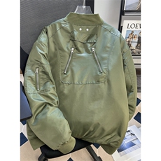 1506-1/MS61021/P84复古加厚解析多拉链工装棉衣男款冬季高级棒球，男装棉衣，星座1506-1