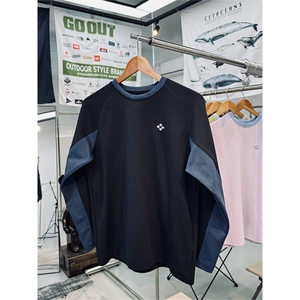 高品 吸湿透气排汗速干户外登山徒步男女休闲通勤卫衣 A1307-P43图片