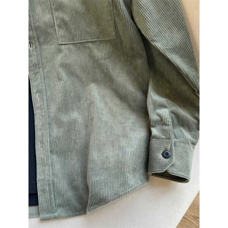 灯芯绒衬衫1302-GC23-P40成分100聚酯纤维,男装衬衫,星座1302