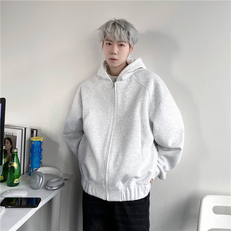 现货高品供得物抖音春装新款开衫短款卫衣潮218-7-Y108-P85-控108，男装卫衣，星座218-7