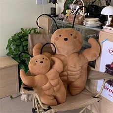 蟑螂肌肉小强水晶超柔