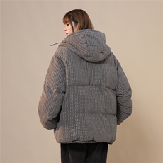 25年特殊面料羽绒棉服港风中性潮牌连帽棉衣外套A170-M861-TP100，男装棉衣，电商A170