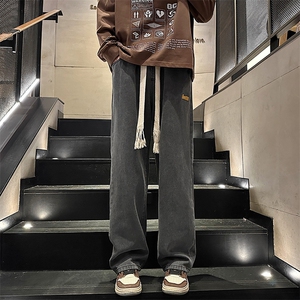 秋季港风男士高品质牛仔裤男橡筋要摇头G14-P38控价58图片