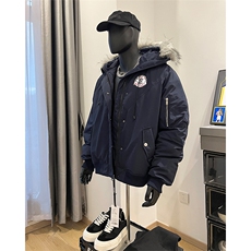 毛领派克服棉衣冬季情侣保暖棉服外套XZ514-2-MY006-P118，男装棉衣，星座514-2(原B239)