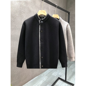 MM415-P72美式新款复古休闲慵懒风假两件针织毛衣外套图片