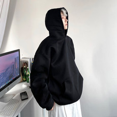 现货高品供得物抖音春装连帽设计感短款卫衣218-7-Y107-P75-控98，男装卫衣，星座218-7