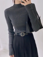 羊毛坑条打底衫，其它，驿谷