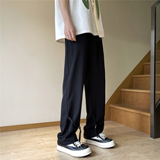 抖音专款夏季冰丝裤宽松休闲裤拖地裤D329-QM593-P65-控108，男装休闲裤，电商D329