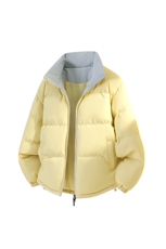 街头撞色高街防寒冬季新款加厚百搭棉服情侣保暖外套HY2006-P59，男装棉衣，星座610B-1