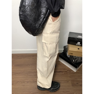 B221 美式ins街头hiphop宽松工装休闲裤子 LK23122-P65 控88图片