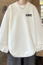 控38简约帅气百搭长袖t恤男大码卫衣T4294-P25加绒款-P35，男装卫衣，电商A040