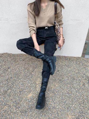 「现货」酷酷的工装裤，女装，T7