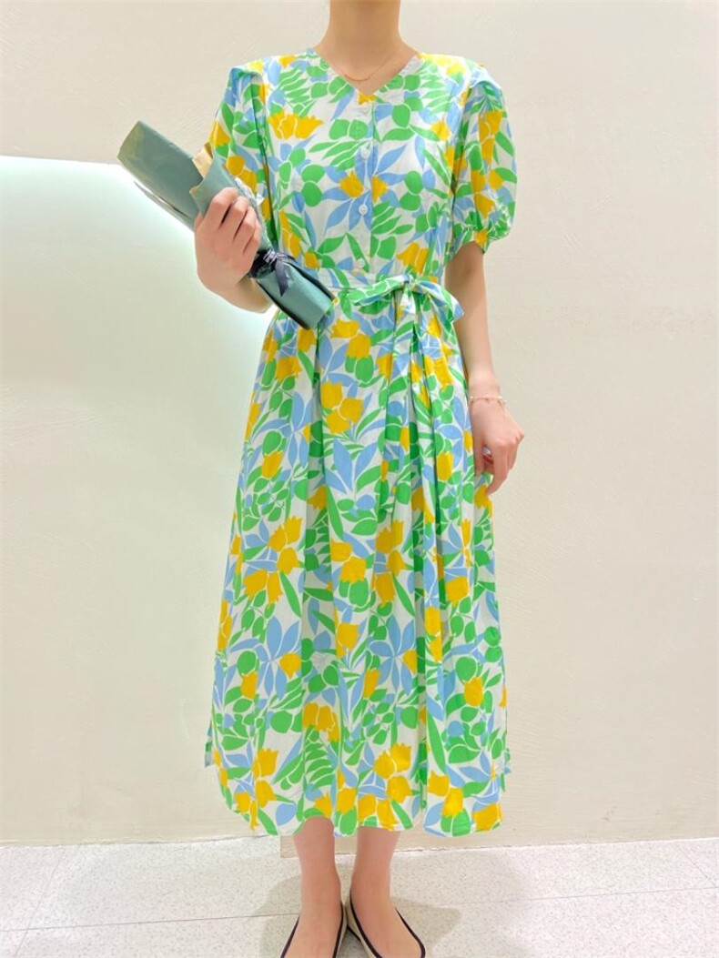 【现货】夏季新款0151碎花连衣裙,女装连衣裙,她她蜜制