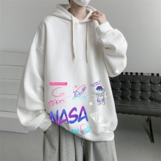 连帽卫衣男大码运动服帽衫外套WY2186-P35加绒款-P40，男装卫衣，电商A040