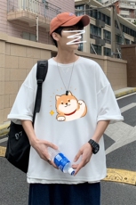 Q11146-P30春夏季七分袖t恤男大码五分袖男短袖中袖，男装T恤，电商A040