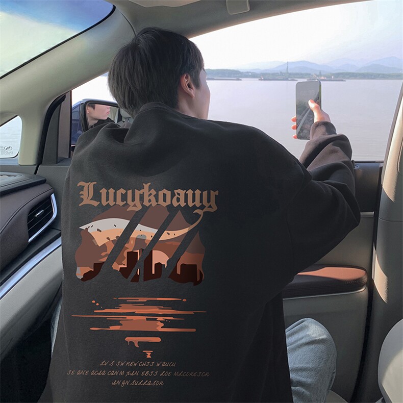 抖音得物供货可提供视频2024秋冬新款重磅美式卫衣DY5734,男装卫衣,电商A486