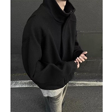 网络图现货美式高街毛呢大衣设计感休闲夹克RJK504-P75，男装毛呢大衣，星座1005-4