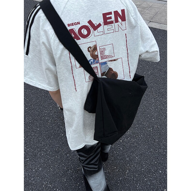 量大优供抖音视频支持得物品质配合二开美式三条杠短袖t恤ZD189,男装T恤,电商A486