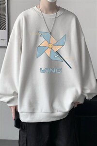 圆领卫衣男大码加厚加绒长袖t恤男S6112-P28 加绒款-P33图片